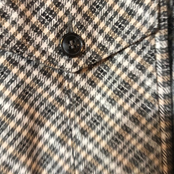 Liverpool Women's Plaid Blazer - Gray and Brown - Picture 4 of 16